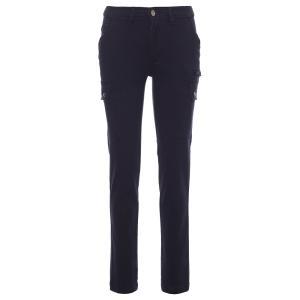 Pantaloni donna  forest lady strech. blu navy