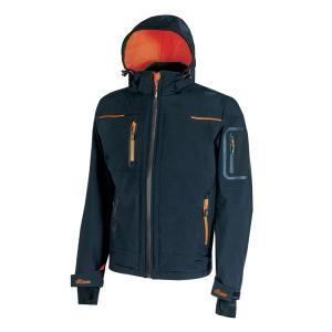 Giacca softshell u-power space. deep blu