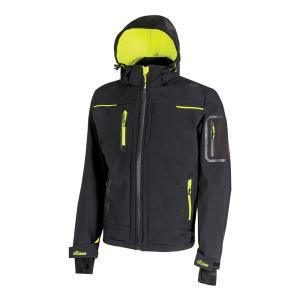 Giacca softshell u-power space. black carbon
