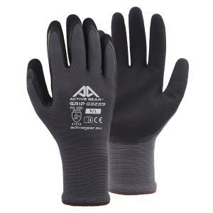 Guanto  nitrile nero sabbiato g3240