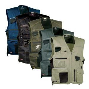 Gilet multitasche  expert. blu navy