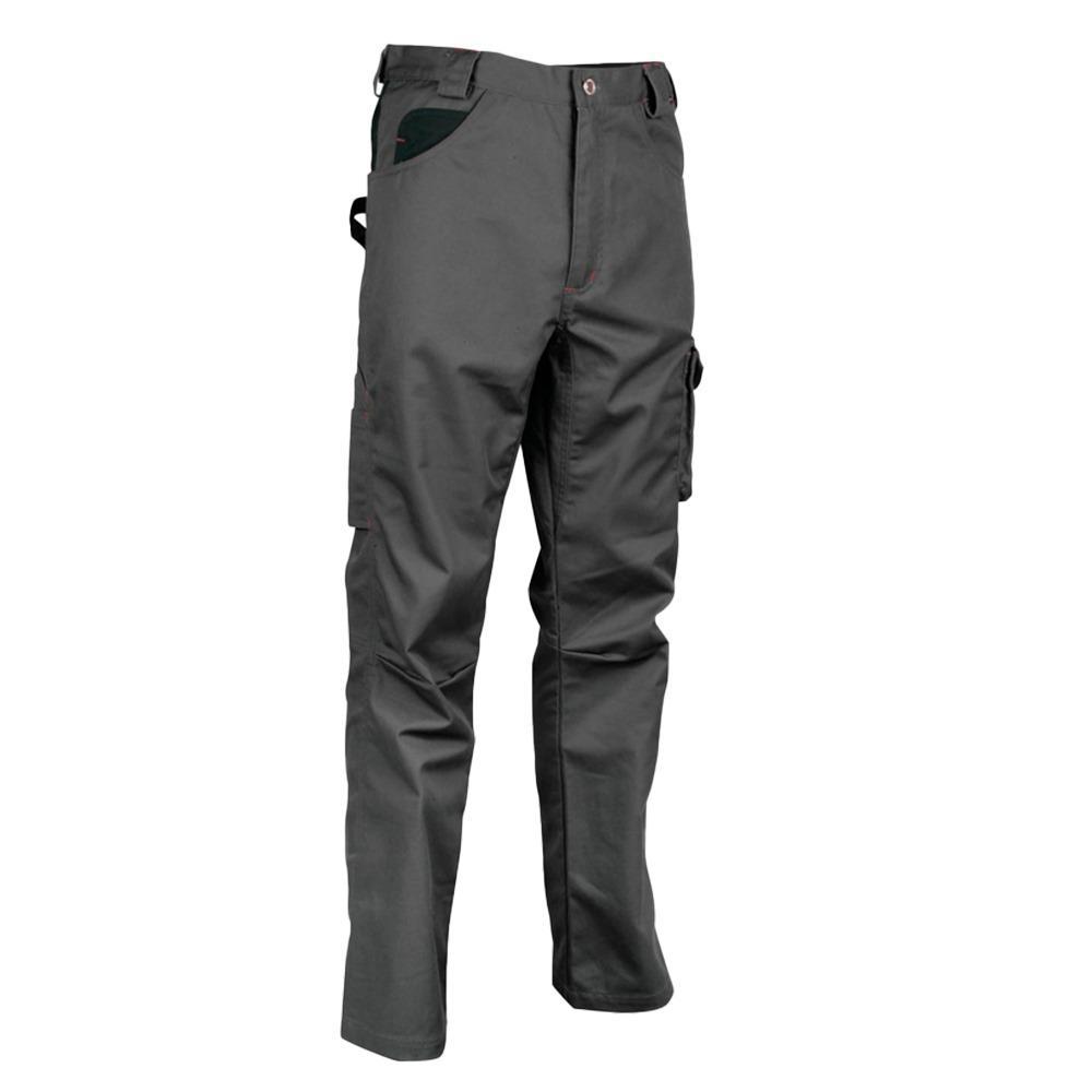 Cofra Pantalone Walklander Antracite con tasche funzionali e regolazione alla caviglia, ideale per lavori professionali e artigianali.