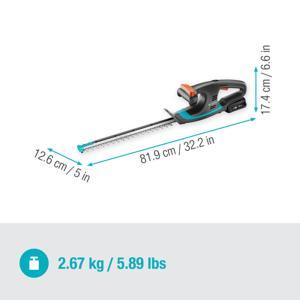 Tagliasiepi a batteria  easycut 40/18v p4a