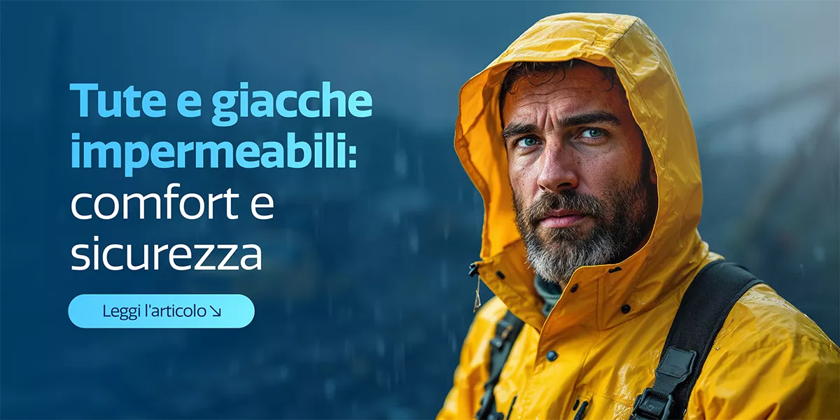 Abbigliamento antipioggia da lavoro: comfort e protezione anche sotto la pioggia ☔