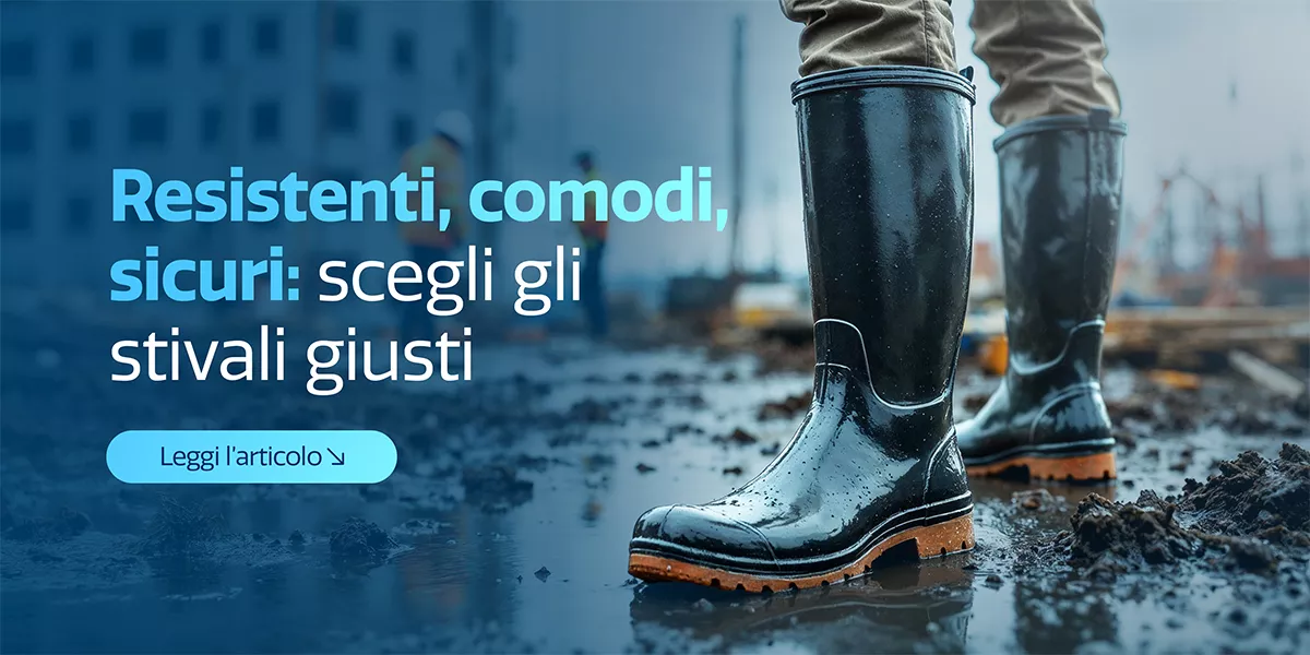 Stivali da lavoro: scegli tra PVC, gomma o poliuretano per la massima protezione